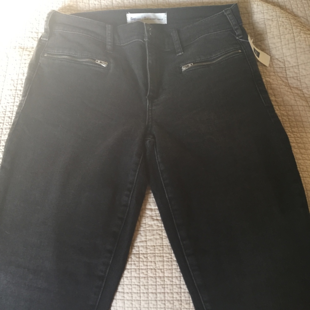 Gap True Skinny Ankle Size 28 - Black - NWT